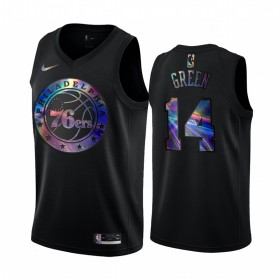 Canotte Uomo Philadelphia 76ers Danny Green 14 Iridescent HWC Collection Swingman